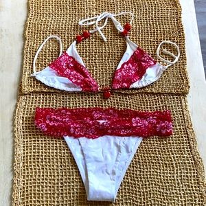 Beach bunny heart bikini ❤️